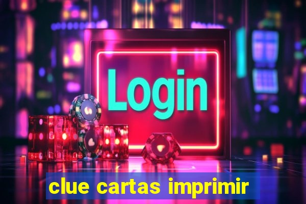 clue cartas imprimir